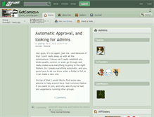 Tablet Screenshot of gotcomics.deviantart.com
