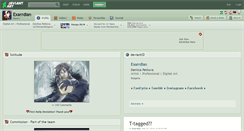 Desktop Screenshot of exarrdian.deviantart.com