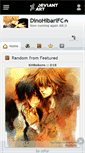 Mobile Screenshot of dinohibarifc.deviantart.com