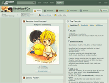 Tablet Screenshot of dinohibarifc.deviantart.com