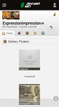 Mobile Screenshot of expressionimpression.deviantart.com