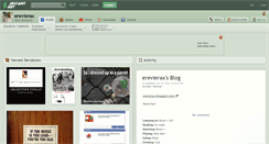 Desktop Screenshot of erevierax.deviantart.com