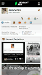 Mobile Screenshot of erevierax.deviantart.com