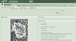 Desktop Screenshot of nza-arteek.deviantart.com