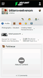 Mobile Screenshot of bittersweetvenom.deviantart.com