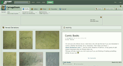 Desktop Screenshot of carnagedoom.deviantart.com