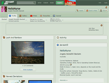 Tablet Screenshot of hellonurse.deviantart.com