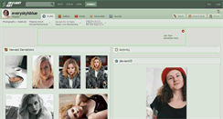 Desktop Screenshot of everyskyisblue.deviantart.com