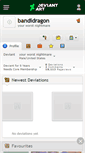 Mobile Screenshot of bandidragon.deviantart.com