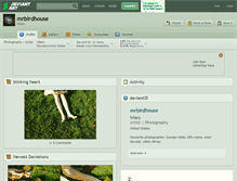 Tablet Screenshot of mrbirdhouse.deviantart.com