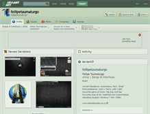 Tablet Screenshot of feliipetaumaturgo.deviantart.com