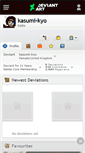 Mobile Screenshot of kasumi-kyo.deviantart.com