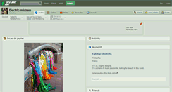 Desktop Screenshot of electric-mistress.deviantart.com