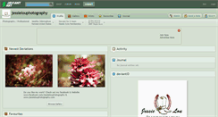 Desktop Screenshot of jessielouphotography.deviantart.com