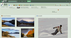 Desktop Screenshot of niv24.deviantart.com