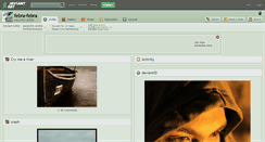 Desktop Screenshot of febra-febra.deviantart.com