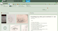 Desktop Screenshot of anna0909.deviantart.com