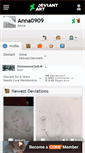 Mobile Screenshot of anna0909.deviantart.com