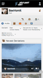 Mobile Screenshot of beevomit.deviantart.com
