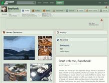 Tablet Screenshot of beevomit.deviantart.com