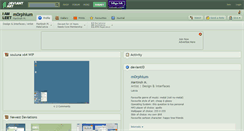 Desktop Screenshot of m0rphium.deviantart.com
