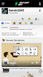 Mobile Screenshot of heroin2005.deviantart.com
