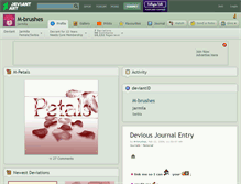 Tablet Screenshot of m-brushes.deviantart.com