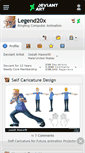 Mobile Screenshot of legend20x.deviantart.com