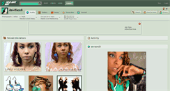 Desktop Screenshot of dawlface8.deviantart.com