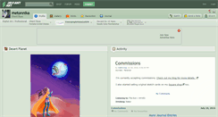Desktop Screenshot of metonnika.deviantart.com