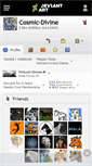 Mobile Screenshot of cosmic-divine.deviantart.com