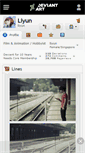 Mobile Screenshot of liyun.deviantart.com