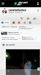 Mobile Screenshot of caramelloslice.deviantart.com