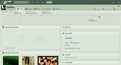 Desktop Screenshot of mareblu.deviantart.com