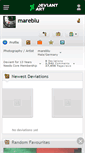 Mobile Screenshot of mareblu.deviantart.com