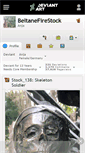Mobile Screenshot of beltanefirestock.deviantart.com