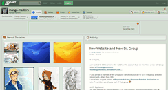 Desktop Screenshot of manga-masters.deviantart.com