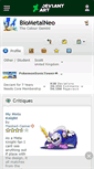 Mobile Screenshot of biometalneo.deviantart.com