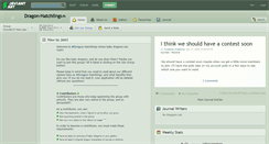 Desktop Screenshot of dragon-hatchlings.deviantart.com