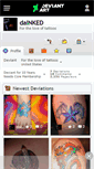 Mobile Screenshot of dainked.deviantart.com