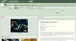 Desktop Screenshot of libis.deviantart.com