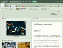 Tablet Screenshot of libis.deviantart.com