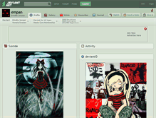Tablet Screenshot of empan.deviantart.com