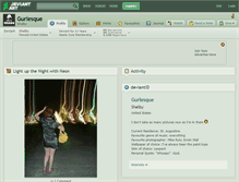 Tablet Screenshot of gurlesque.deviantart.com