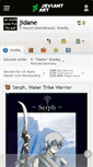 Mobile Screenshot of jidane.deviantart.com