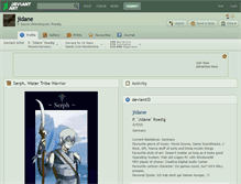 Tablet Screenshot of jidane.deviantart.com
