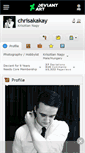 Mobile Screenshot of chrisakakay.deviantart.com