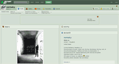 Desktop Screenshot of normalcy.deviantart.com