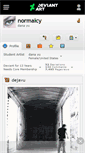 Mobile Screenshot of normalcy.deviantart.com
