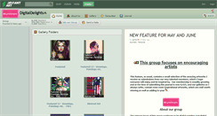 Desktop Screenshot of digitaldelights.deviantart.com